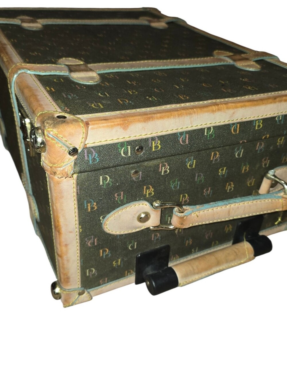 Dooney & Bourke hard-sided rolling steamer trunk - Picture 5 of 11